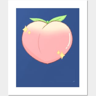 Peach Posters and Art